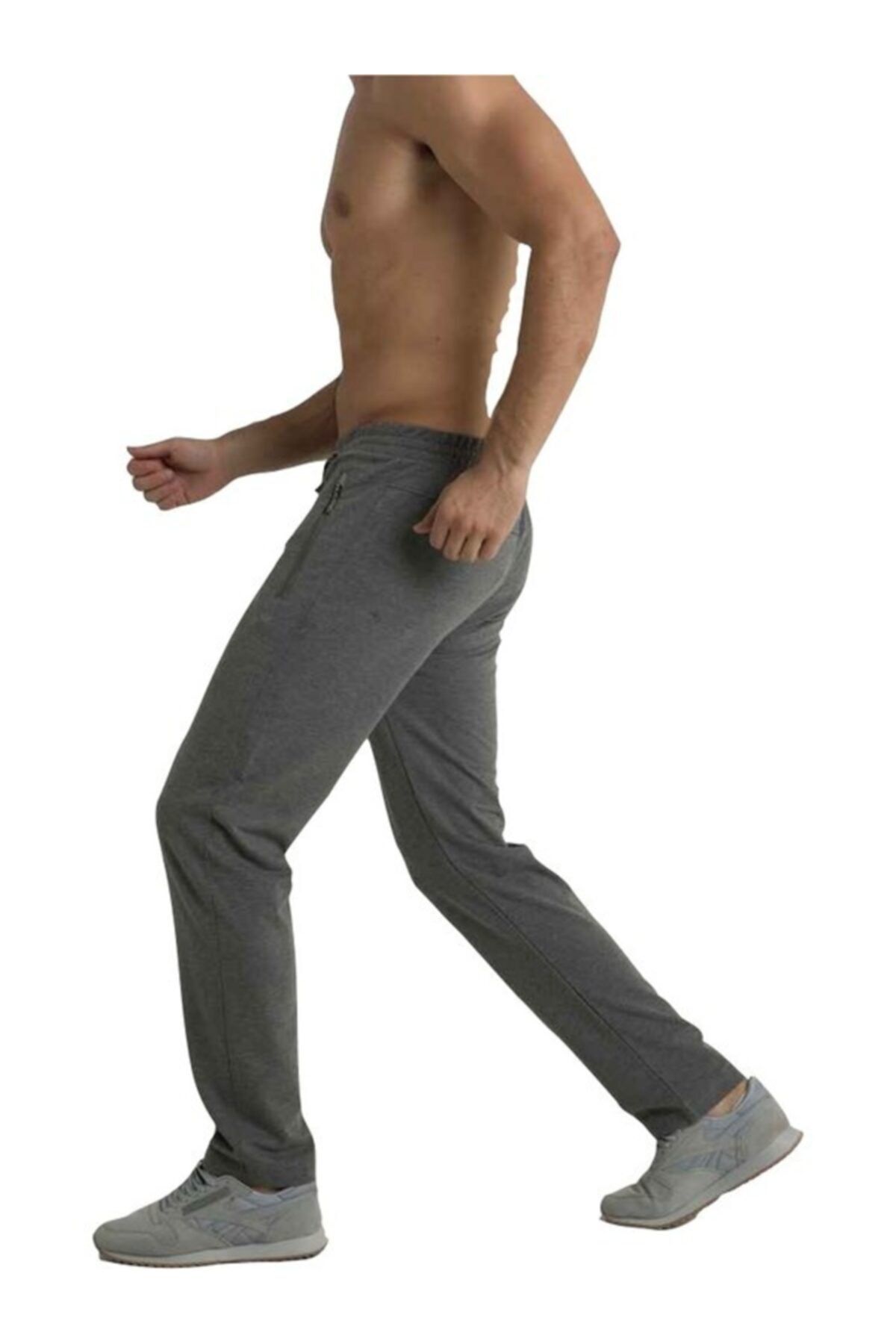 Erkek Eşofman Altı İnterlok Kumaş Antrasit Crosstime 2033-03