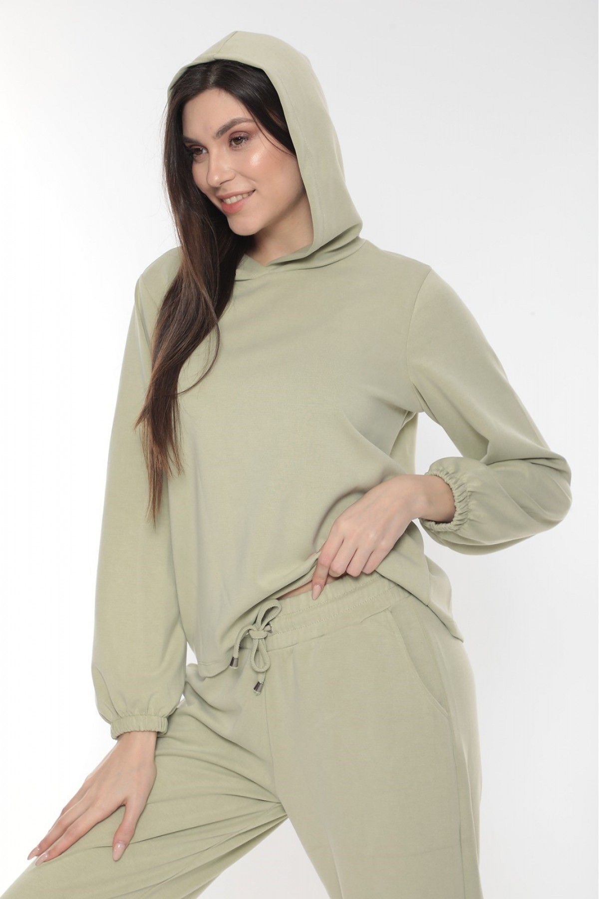 Modal SweatShirt İkili Takım