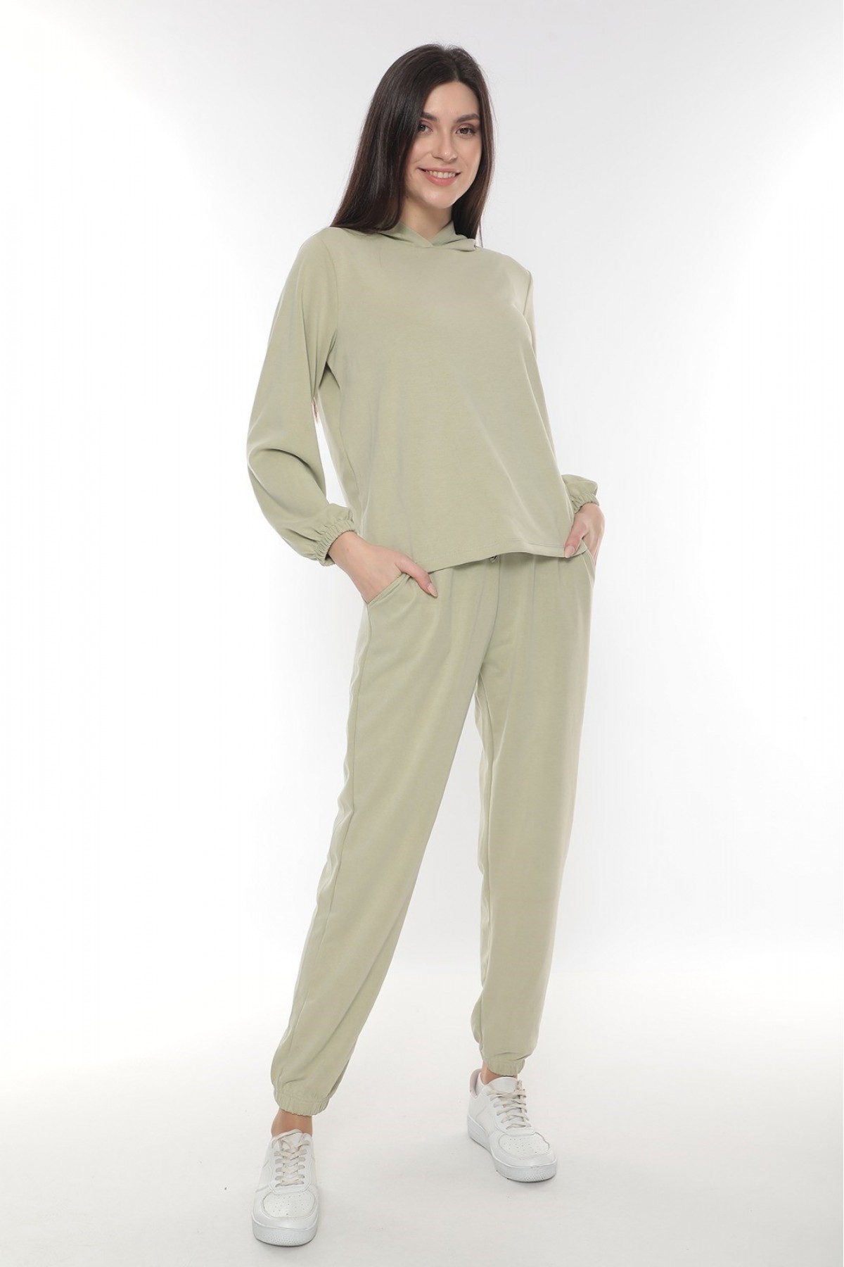 Modal SweatShirt İkili Takım