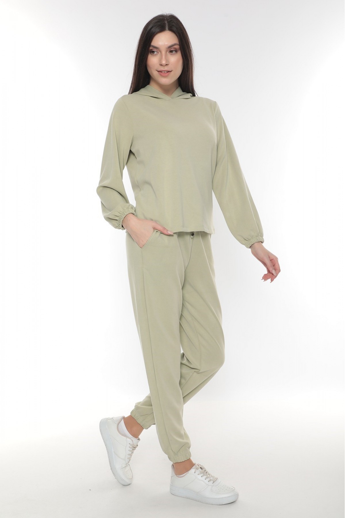 Modal SweatShirt İkili Takım