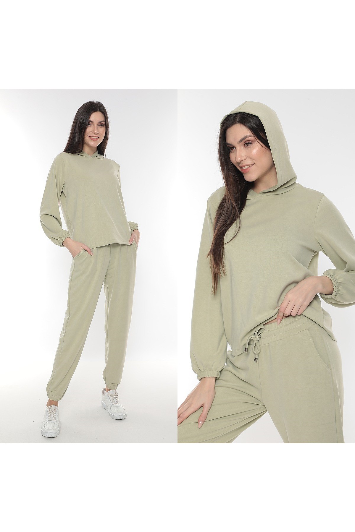 Modal SweatShirt İkili Takım