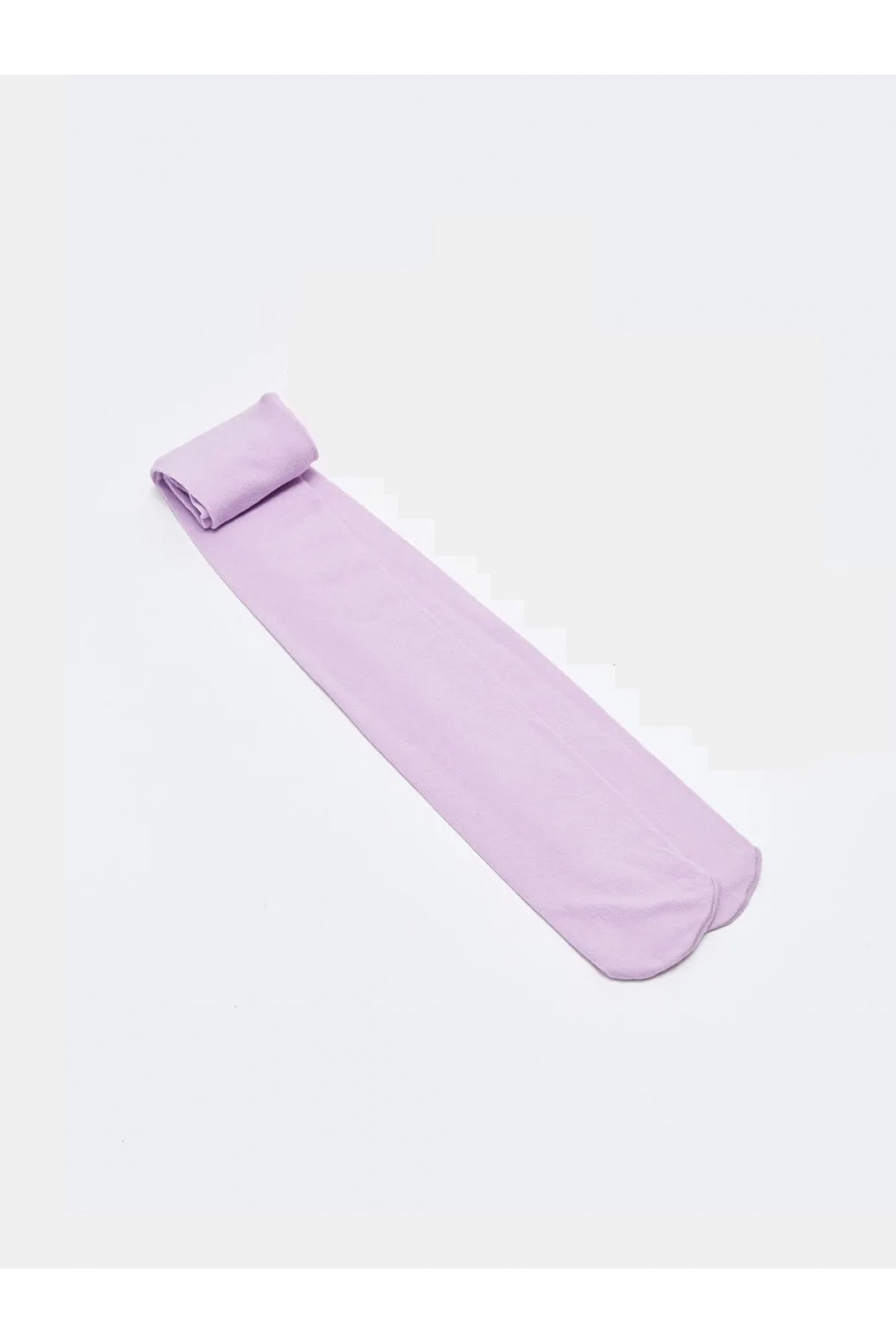 Kız Çocuk Lila Renk Pamuklu Külotlu Çorap 2626Lİ